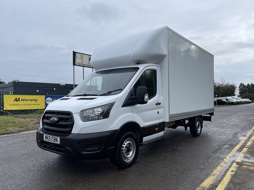 Ford Transit Custom 2.0 350 Ecoblue Leader Luton Rwd WR21EBN White #6