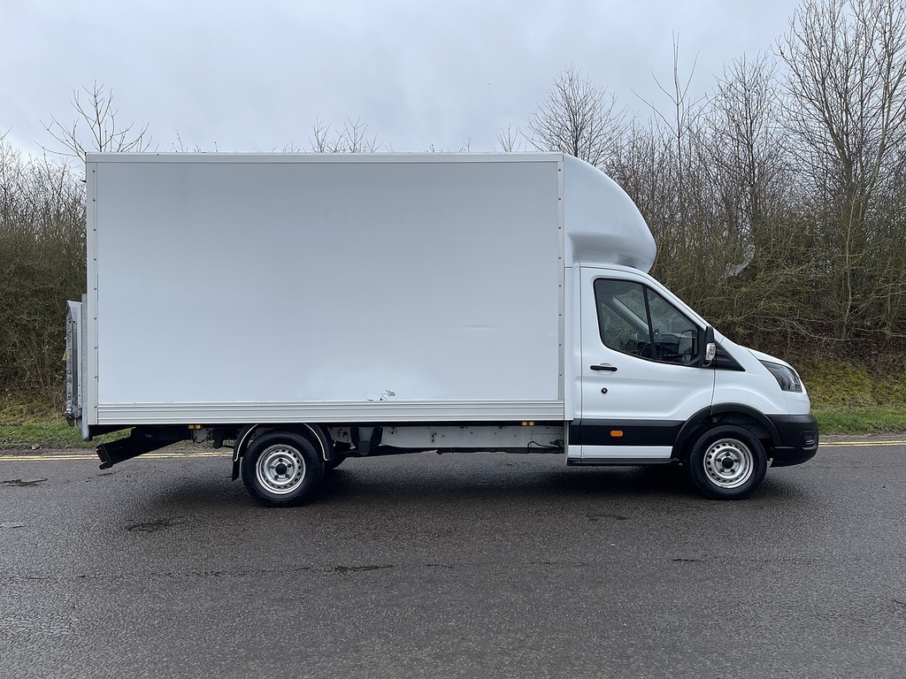 Ford Transit Custom 2.0 350 Ecoblue Leader Luton Rwd WR21EBN White #4