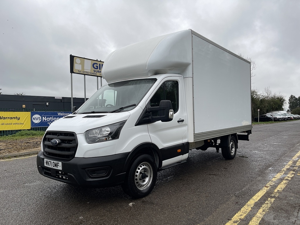 Ford Transit Custom 2.0 350 Ecoblue Leader Luton Rwd WN71OMF White #5