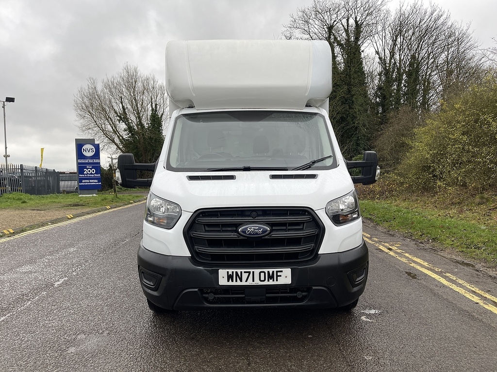 Ford Transit Custom 2.0 350 Ecoblue Leader Luton Rwd WN71OMF White #6