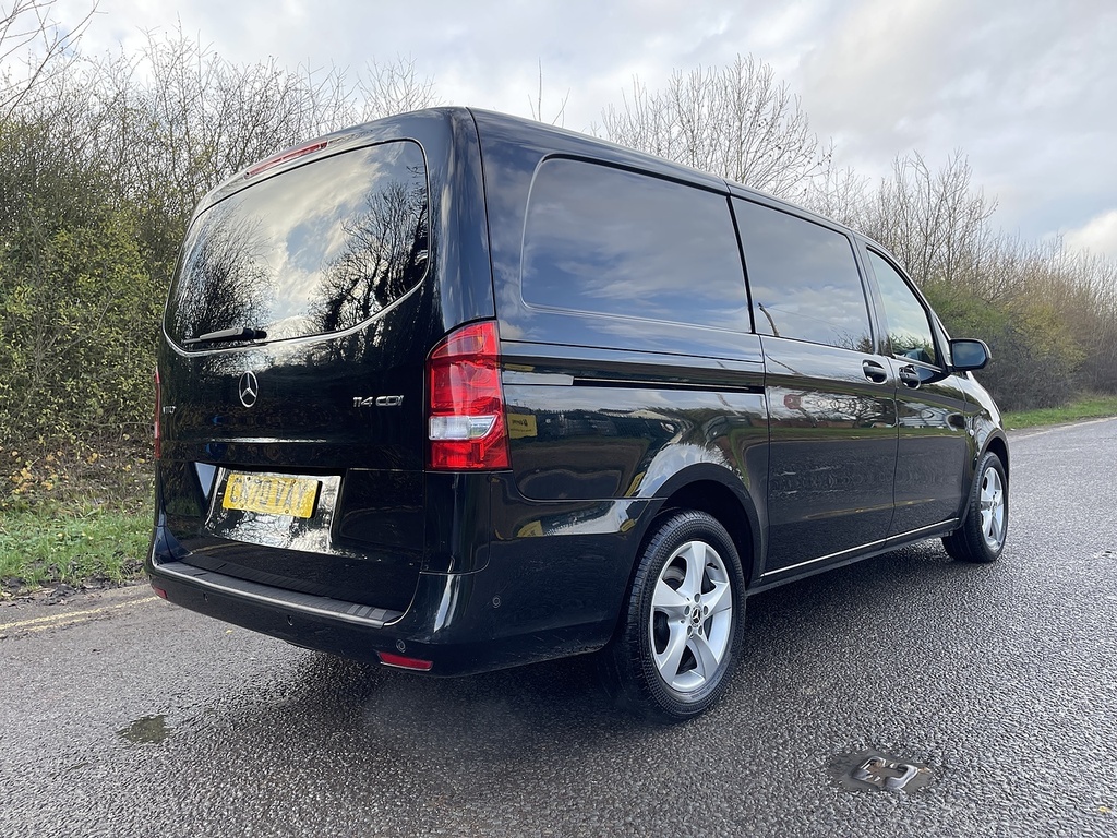 Mercedes-Benz Vito 2.1 114 Cdi Premium Crew Van Rwd L2 Euro 6 Ss 5 CN70VAY Black #6