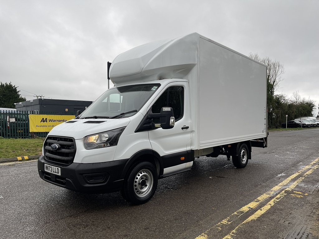 Ford Transit Custom 2.0 350 Ecoblue Leader Luton Rwd WN73LLD White #5