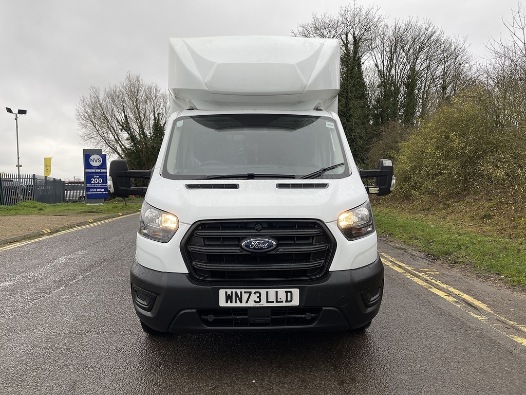 Ford Transit Custom 2.0 350 Ecoblue Leader Luton Rwd WN73LLD White #6