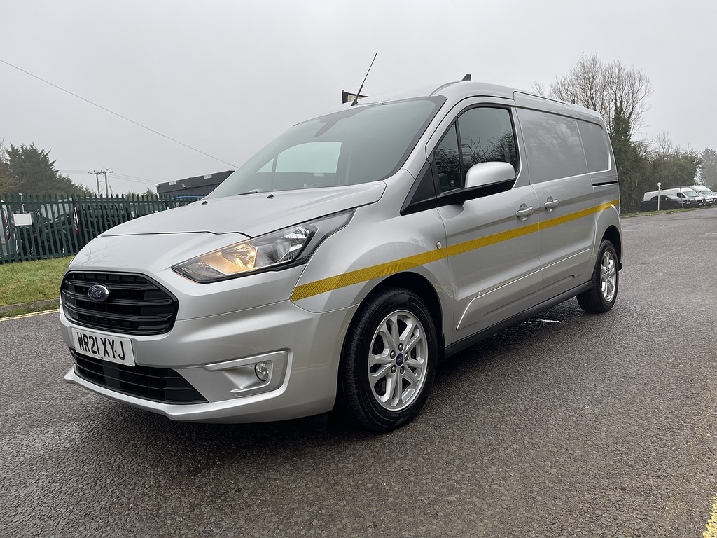 Ford Transit Connect 1.5 240 Ecoblue Limited L2 Euro 6 Ss WR21XYJ Silver #3