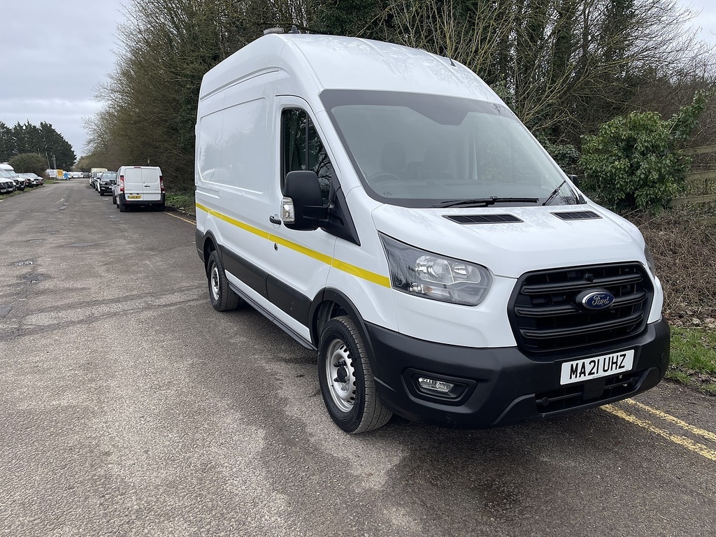 Ford Transit Custom 2.0 350 Ecoblue Leader Fwd L2 H3 Euro 6 Ss MA21UHZ White #4