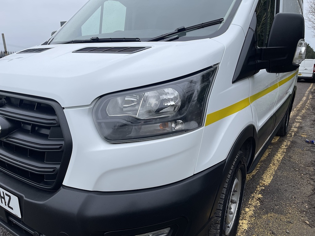 Ford Transit Custom 2.0 350 Ecoblue Leader Fwd L2 H3 Euro 6 Ss MA21UHZ White #6