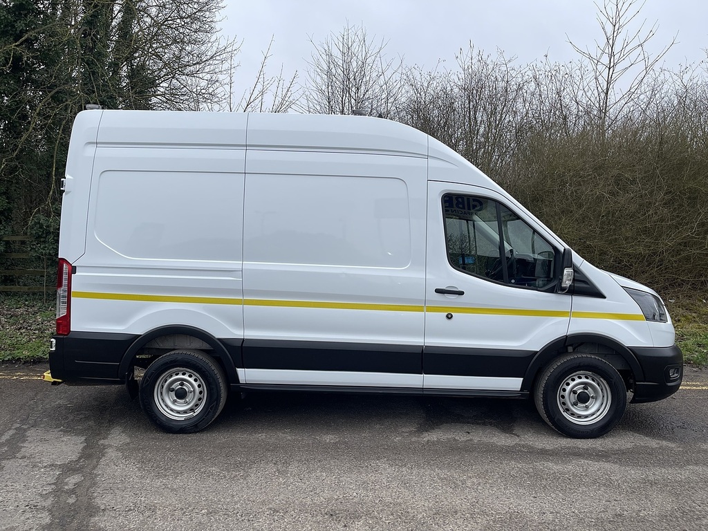 Ford Transit Custom 2.0 350 Ecoblue Leader Fwd L2 H3 Euro 6 Ss MA21UHZ White #2