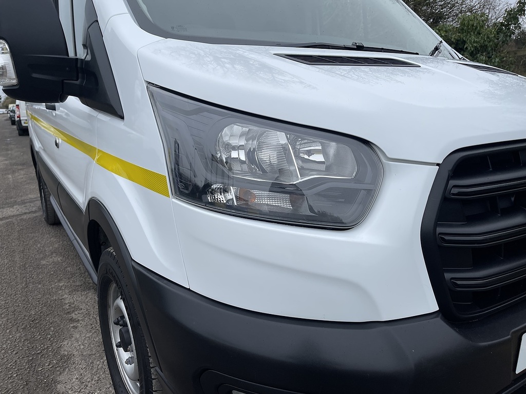 Ford Transit Custom 2.0 350 Ecoblue Leader Fwd L2 H3 Euro 6 Ss MA21UHZ White #5