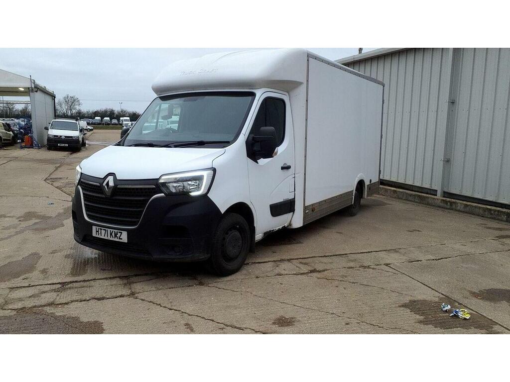 Renault Master 2.3 Dci Energy 35 Business Loloader Luton Dies HT71KMZ White #4