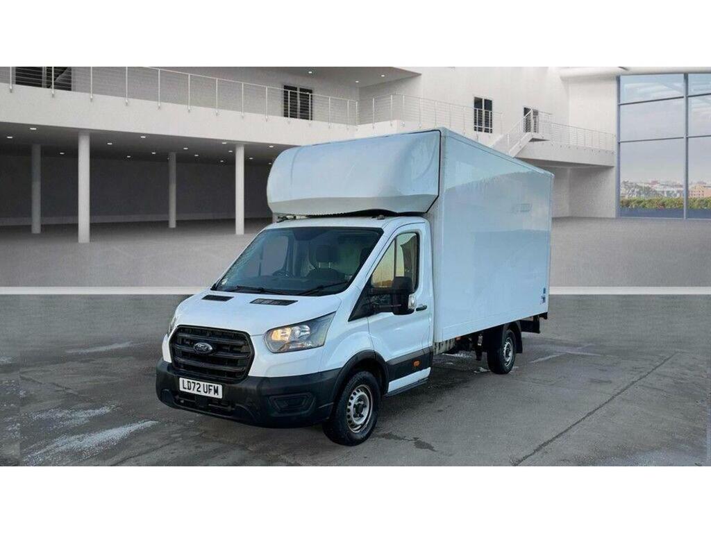 Ford Transit Custom 2.0 350 Ecoblue Leader Luton Rwd LD72UFM White