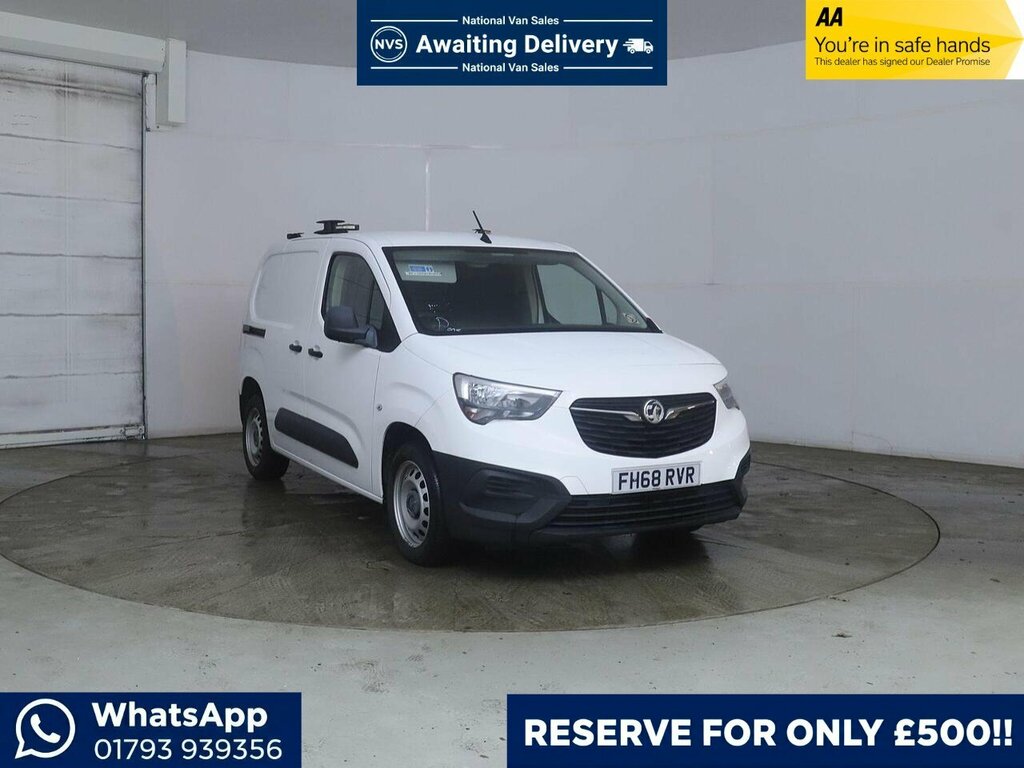 Vauxhall Combo 1.6 Turbo D 2300 Edition L1 H1 Euro 6 Ss White