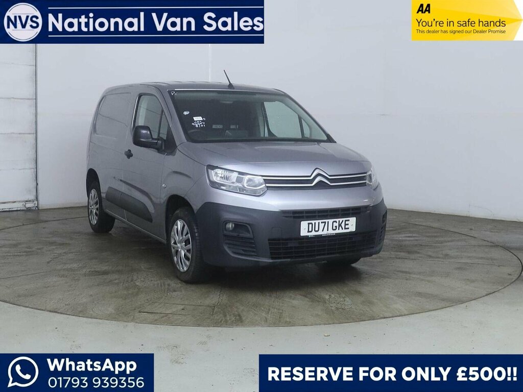 Citroen Berlingo 1.5 Bluehdi 1000 Enterprise M Pro Swb Euro 6 Ss Grey
