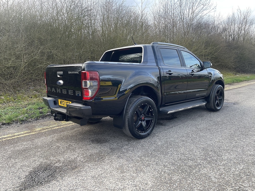 Ford Ranger 2.0 Ecoblue Wildtrak Pickup Double Cab WR21XCZ Black #4