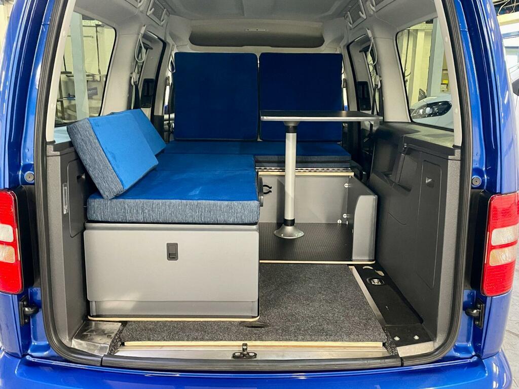 Volkswagen Caddy 1.6 Tdi Cr 2014 Blue #4