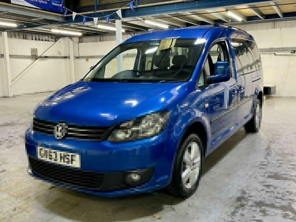 Volkswagen Caddy 1.6 Tdi Cr 2014 Blue #2