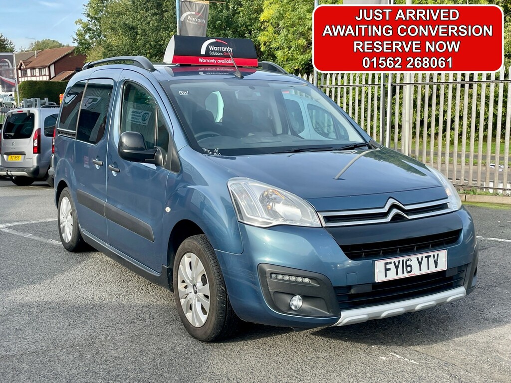 Citroen Berlingo 1.6 Bluehdi Xtr 2016 FY16YTV Blue #2
