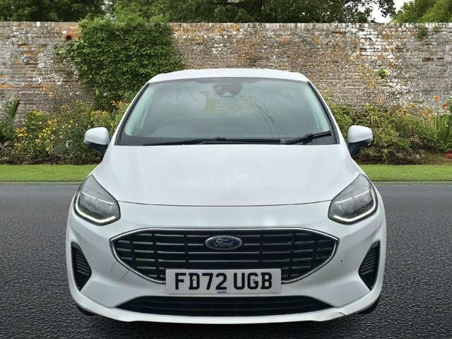 Ford Fiesta 1.0T Ecoboost Mhev Titanium Hatchback H FD72UGB White #2