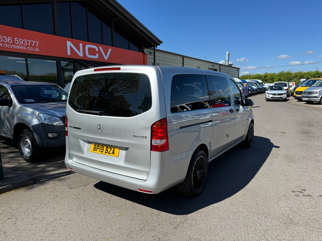 Mercedes-Benz Vito 114 Bluetec Tourer Pro 9 Seater Minibus Silver #2