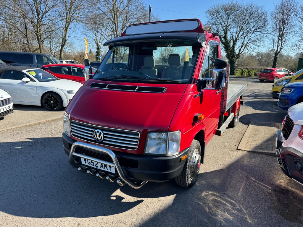Volkswagen 46 Mwb 158 Tdi Flat Bed Chassis Cab Barn Find YG52AKY Red