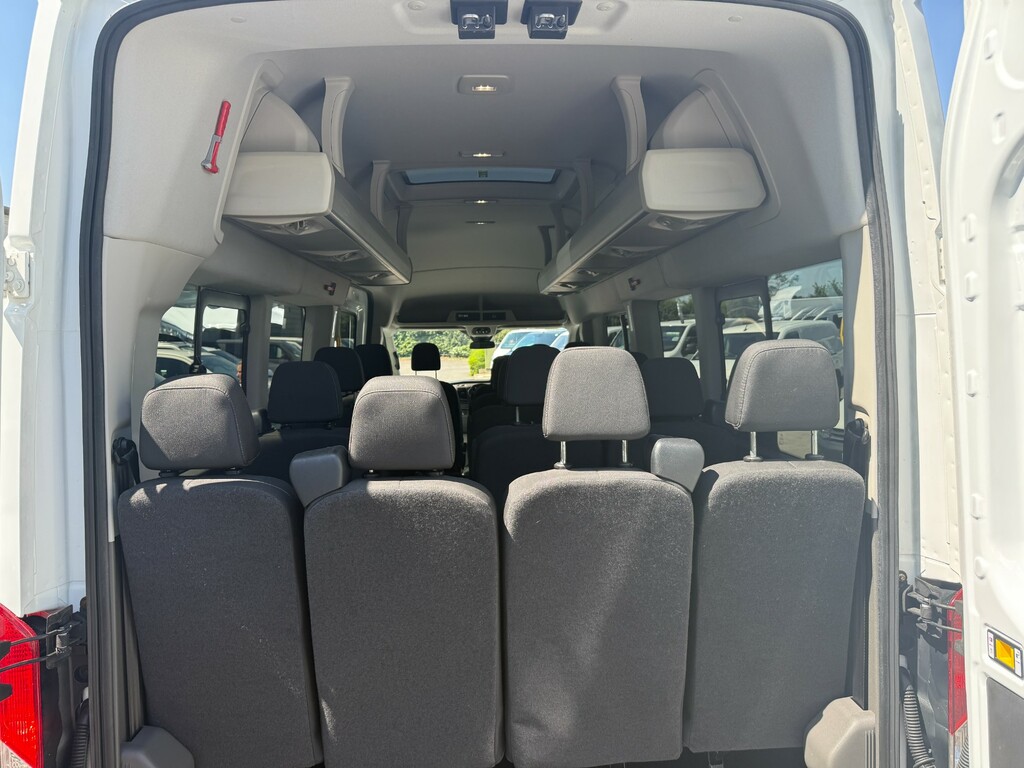 Ford Transit Custom 460 Leader Ecoblue 17 Seater Minibus SD69UMB White #6