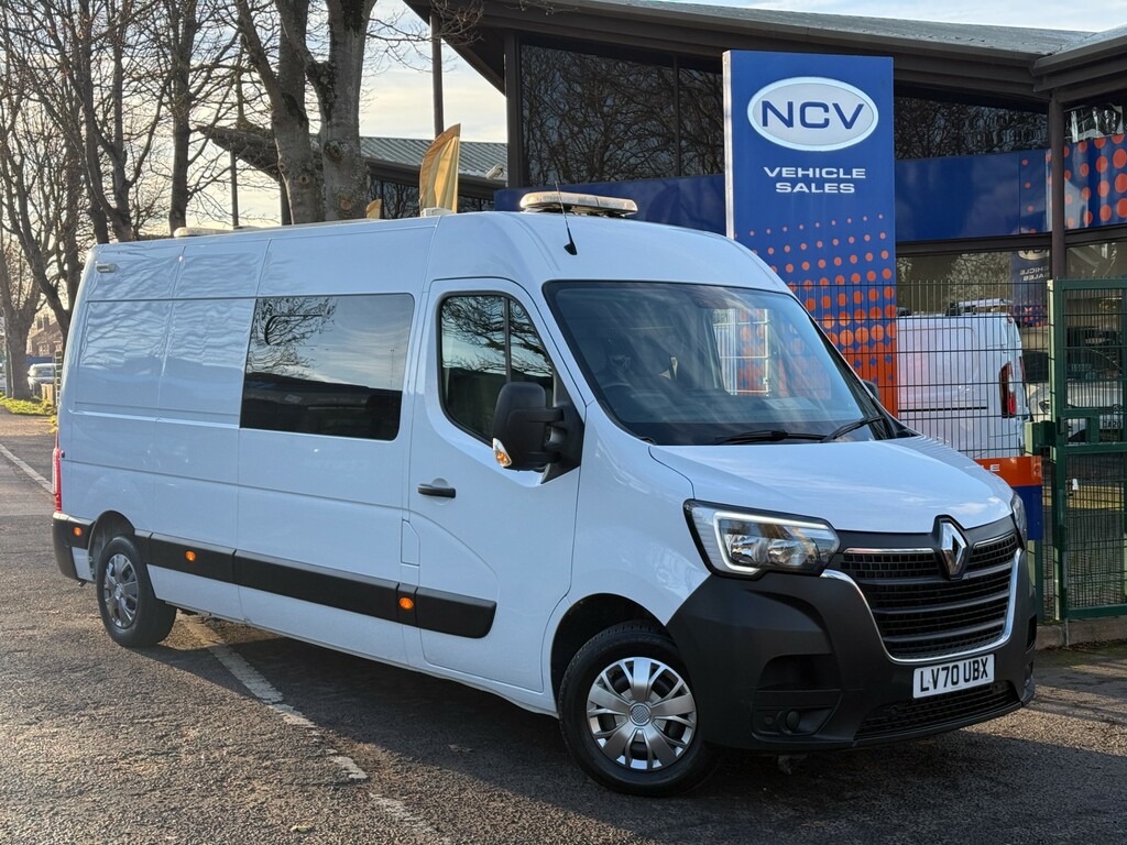 Renault Master Lm35 Business Dci Welfare Toilet Crew Van White