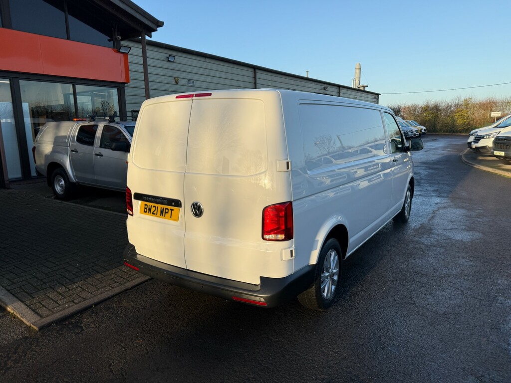 Volkswagen Transporter T32 Tdi Lwb Startline Vw T6.1 150 BW21WPT White #3