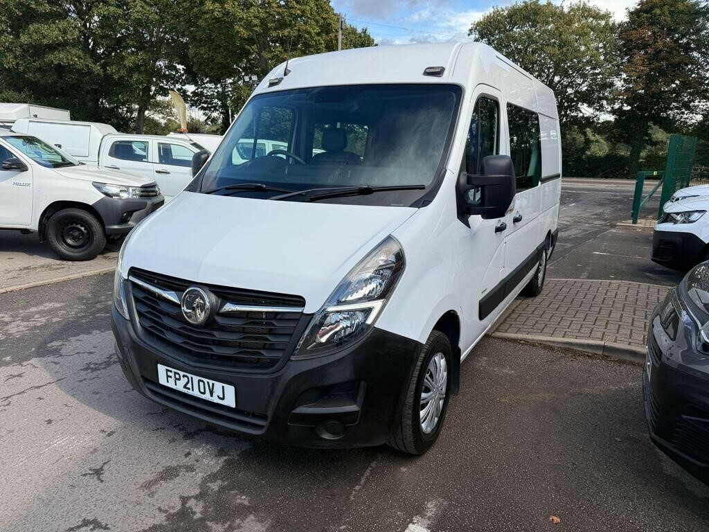 Vauxhall Movano L2h2 F3500 Welfare Mess Van Rear Toilet White #3