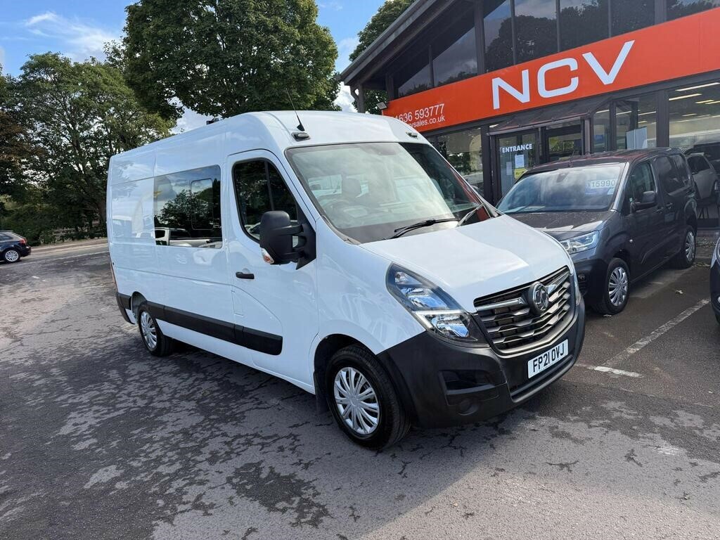 Vauxhall Movano L2h2 F3500 Welfare Mess Van Rear Toilet White #2