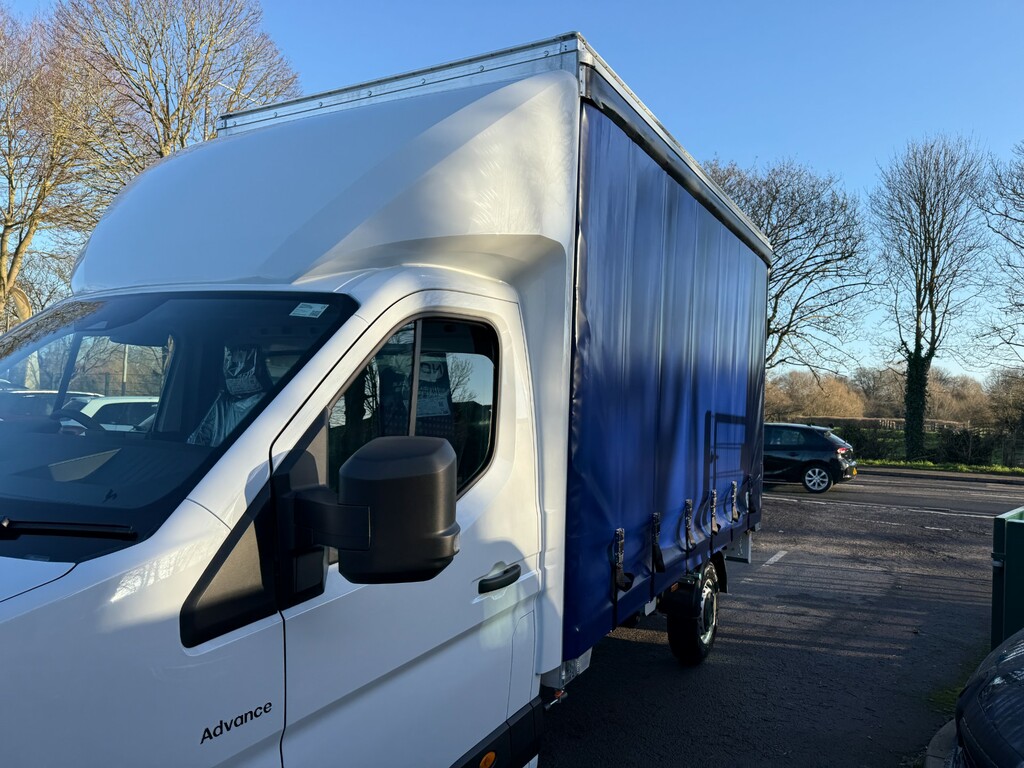 Renault Master 2.0 Dci Ll35 Advance L3 Lwb Curtain Side 150Bhp Ac RK26FFF White #3