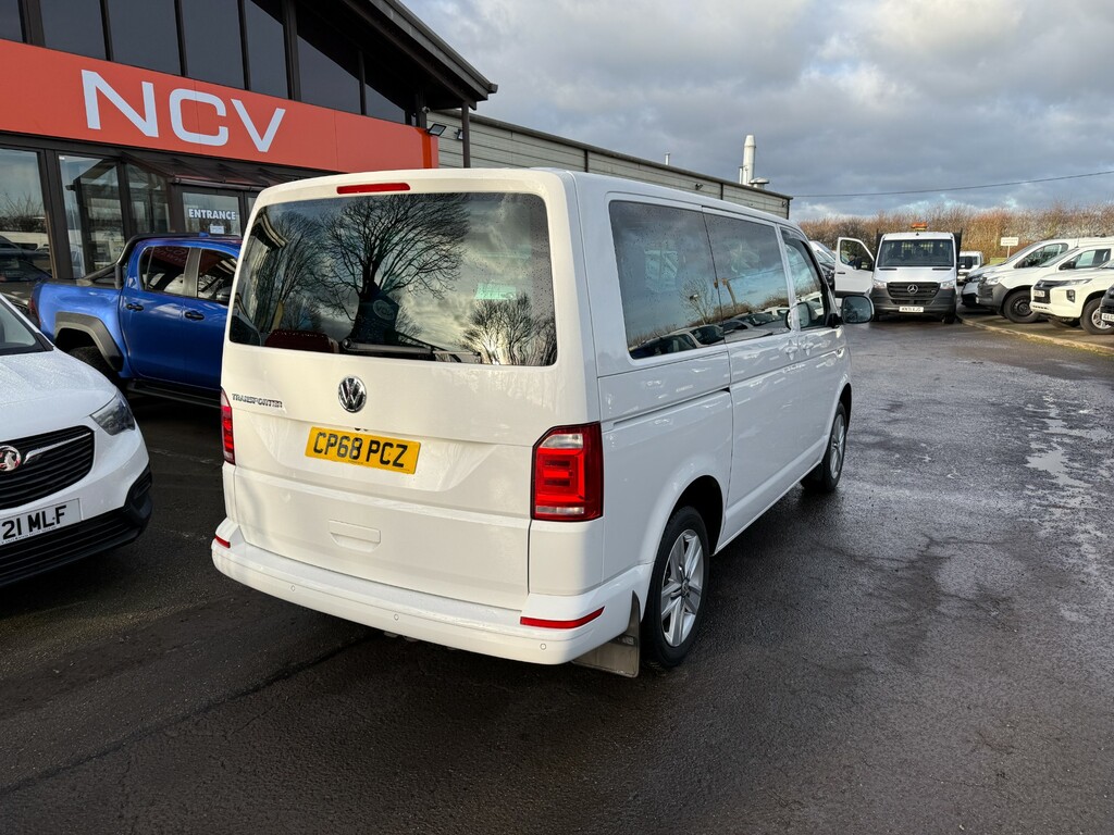 Volkswagen Transporter Shuttle T32 Tdi Shuttle Se Bmt Taxi 8 Seat No Vat White #3