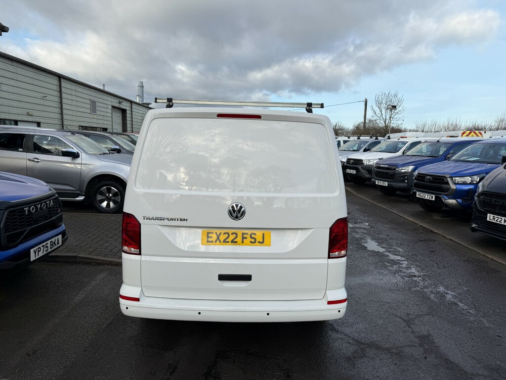 Volkswagen Transporter T32 Tdi Kombi Crew Van Lwb Vw EX22FSJ White #4