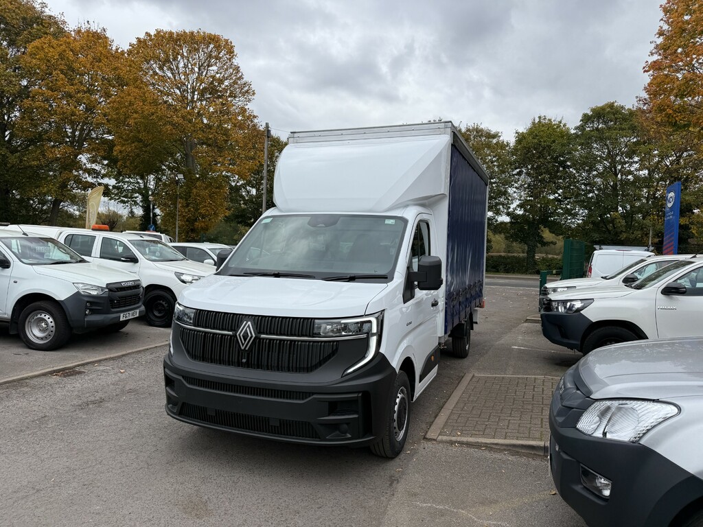 Renault Master Ll35 Advance L3 Curtain Side Lwb 150Ps VF26JKF White #3