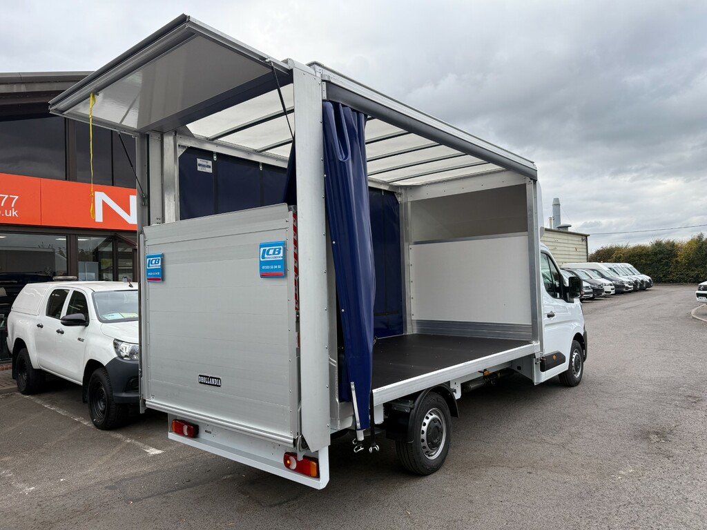 Renault Master Ll35 Advance L3 Curtain Side Lwb 150Ps VF26JKF White #2