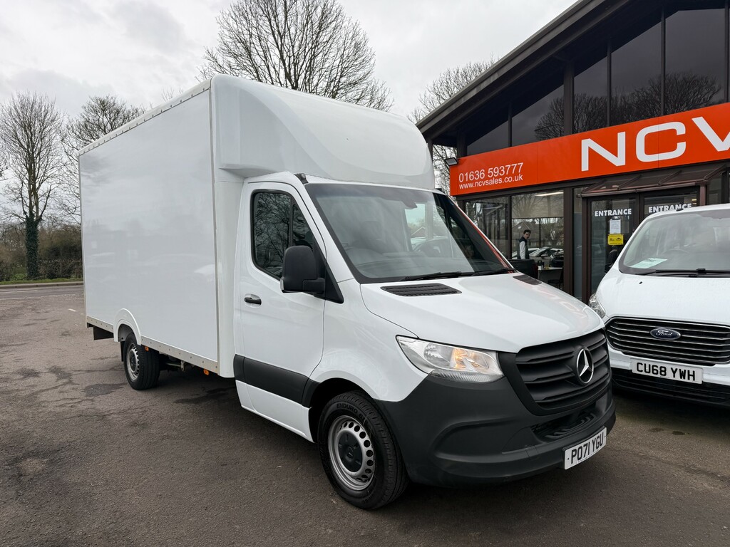 Mercedes-Benz Sprinter 314 Cdi Progressive Low Floor Luton Lwb PO71YGU White #5