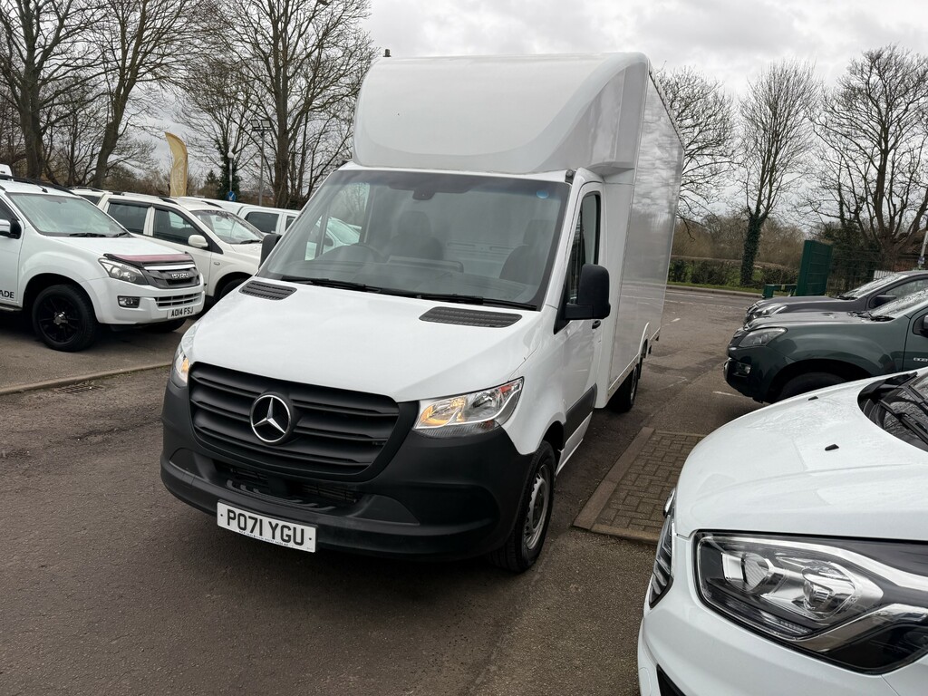 Mercedes-Benz Sprinter 314 Cdi Progressive Low Floor Luton Lwb PO71YGU White #3