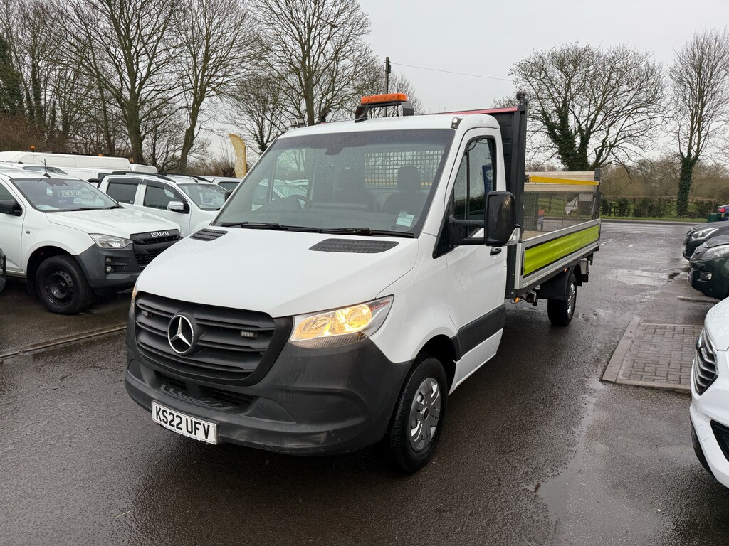 Mercedes-Benz Sprinter 315 Cdi Progressive Dropside Lwb KS22UFV White #4