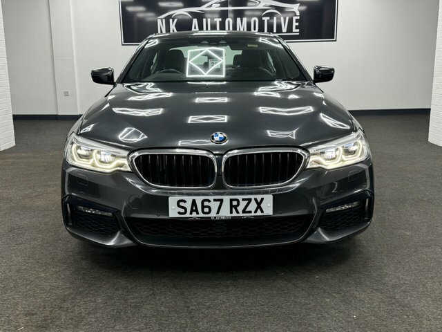 BMW 5 Series 2017 2.0 520D M Sport Saloon Xdriv SA67RZX Grey #3