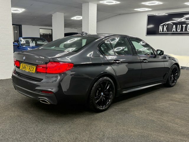 BMW 5 Series 2017 2.0 520D M Sport Saloon Xdriv SA67RZX Grey #6