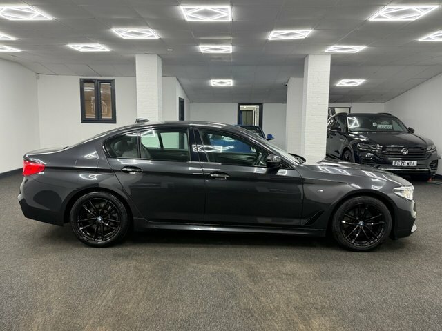 BMW 5 Series 2017 2.0 520D M Sport Saloon Xdriv SA67RZX Grey #5