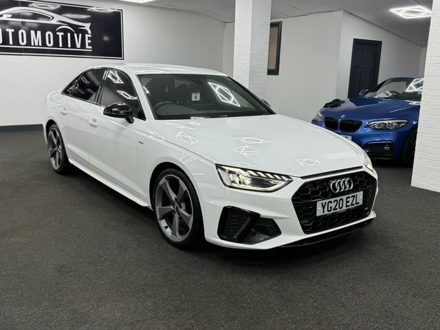 Audi A4 2020 2.0 Tdi 35 Black Edition Saloon S YG20EZL Black #4