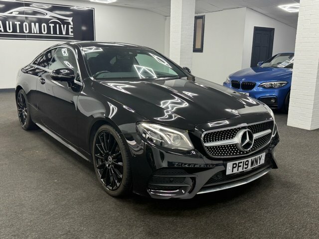 Mercedes-Benz E Class 2019 2.0 E350 Amg Line Coupe G-tronic PF19WNY Black #3