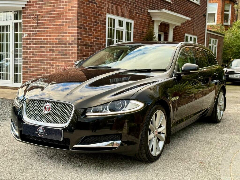 Jaguar XF 2.2D Premium Luxury Sportbrake Euro 5 Ss 5 FE14CJJ Black #6