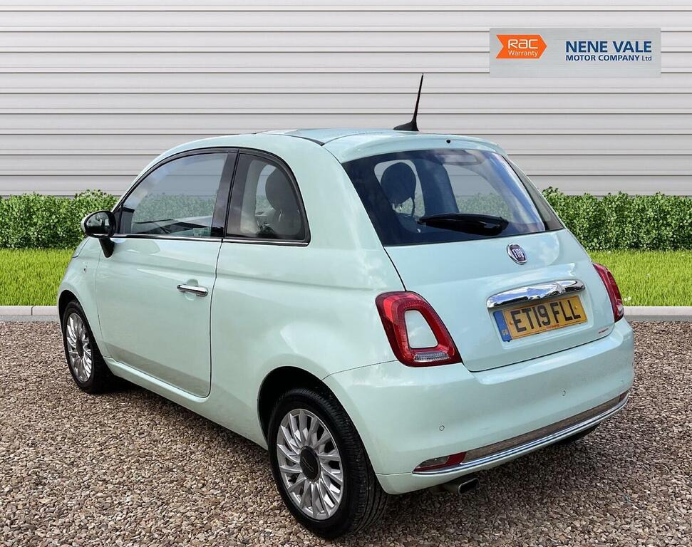 Fiat 500 Hatchback 1.2 Lounge Euro 6 Ss 201919 ET19FLL Green #5