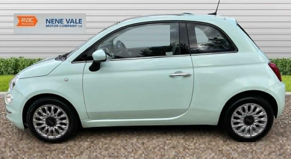 Fiat 500 Hatchback 1.2 Lounge Euro 6 Ss 201919 ET19FLL Green #4