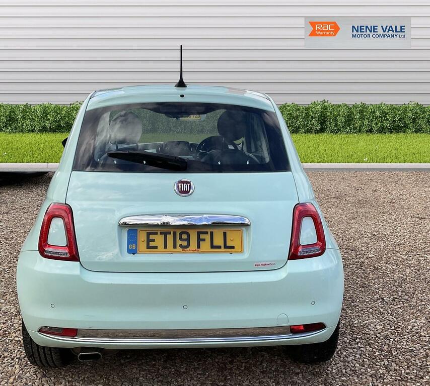 Fiat 500 Hatchback 1.2 Lounge Euro 6 Ss 201919 ET19FLL Green #6