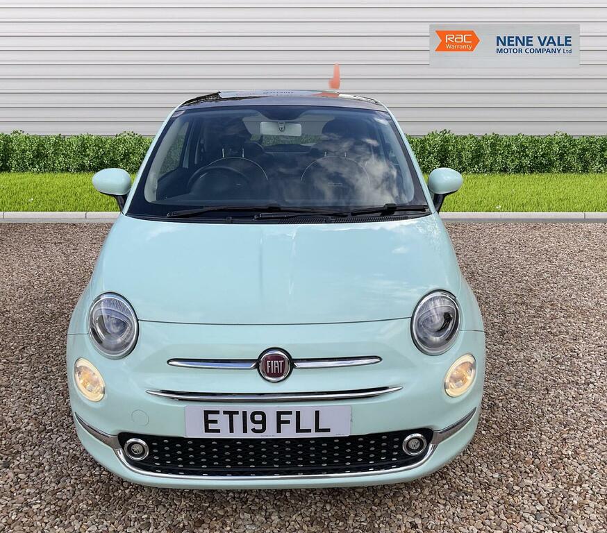Fiat 500 Hatchback 1.2 Lounge Euro 6 Ss 201919 ET19FLL Green #2