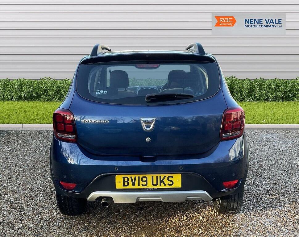 Dacia Sandero Stepway Hatchback 0.9 Tce Comfort Euro 6 Ss 20191 BV19UKS Blue #6
