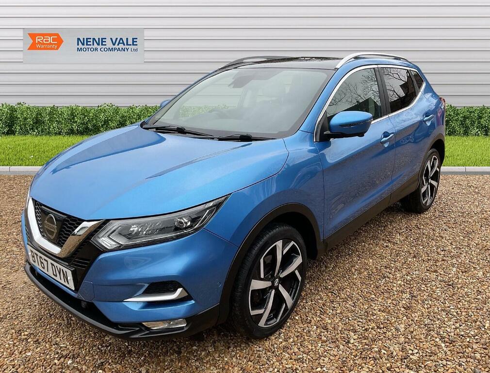 Nissan Qashqai Suv 1.5 Dci Tekna Euro 6 Ss 201767 BT67DYN Blue #3