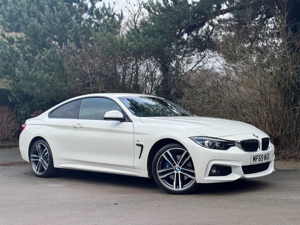 BMW 4 Series Gran Coupe 2L M Sport White