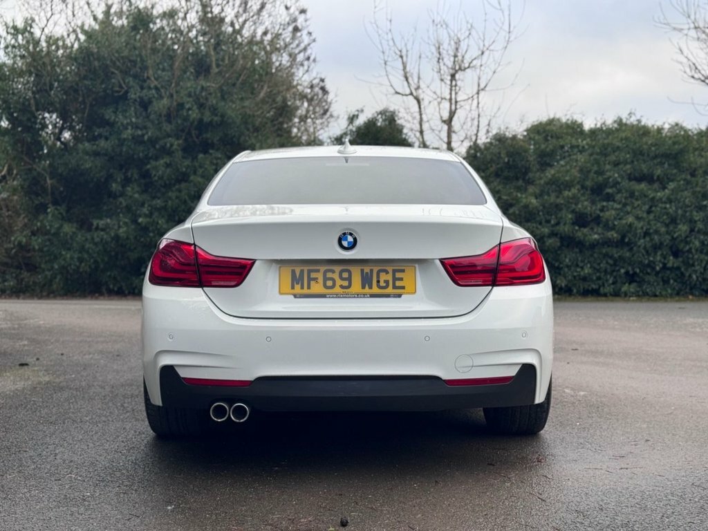BMW 4 Series Gran Coupe 2L M Sport White #5